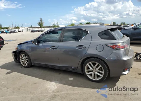 2015 Lexus Ct 200 z USA, uszkodzony, nr VIN JTHKD5BH9F2242746